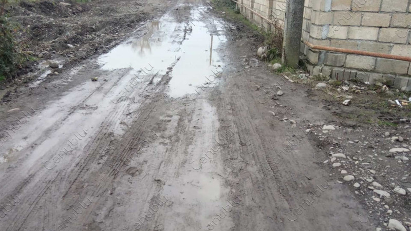 Lənkəran: Velədi kəndinin yolları sakinləri narahat edir