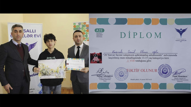 Masallılı məktəbli regional müsabiqənin qalibi olub