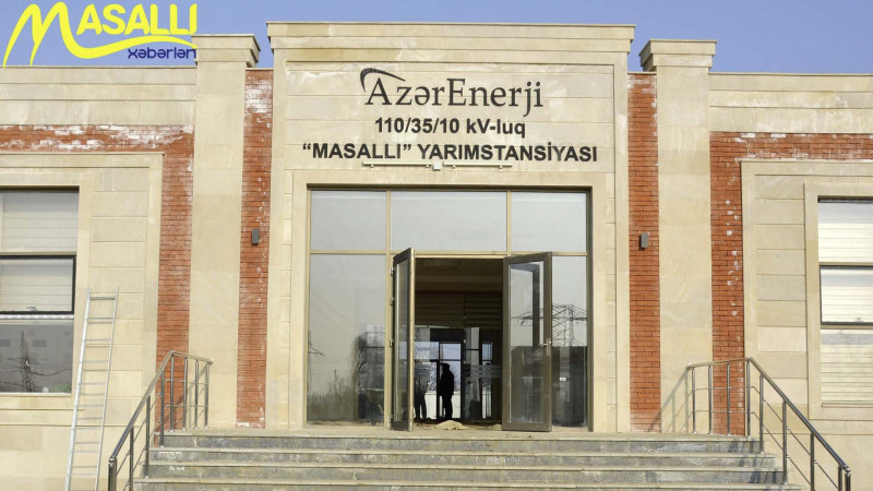 Beş rayonu elektrik enerjisi ilə təmin edən yarımstansiya təmir olunur