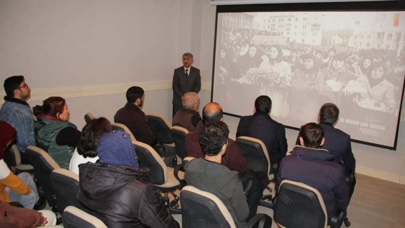 Cəlilabadda Qanlı Yanvar faciəsi mövzusunda tədbir keçirilib