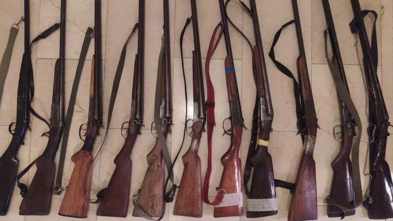Masallı sakinlərində odlu silahlar aşkarlanıb