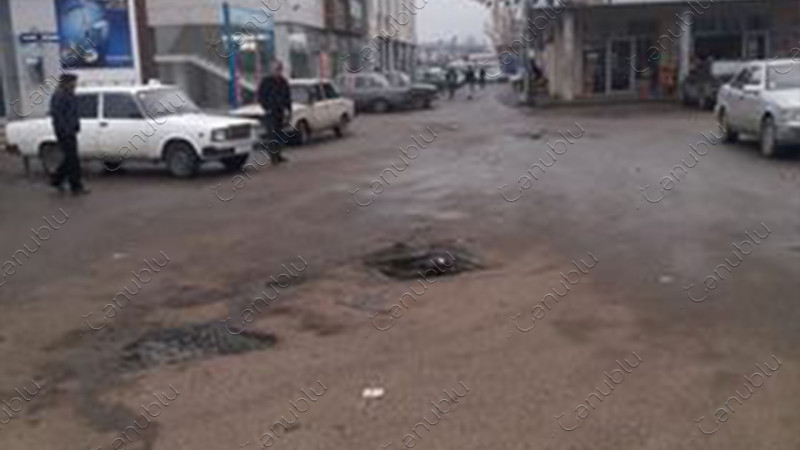 Masallı: açıq lük onlarla maşına ziyan vurur