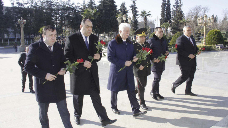 Cəlilabadda Səfərbərlik və Hərbi Xidmətə Çağırış üzrə Dövlət Xidməti əməkdaşlarının peşə bayramı qeyd olunub