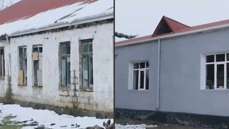 Masallı sakinləri kənd məktəbini öz vəsaitləri hesabına təmir ediblər