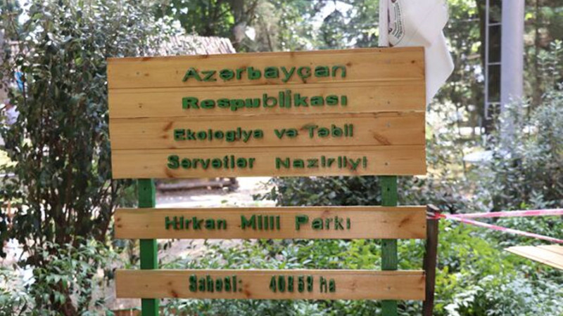 “Hirkan” Milli Parkına təyinat