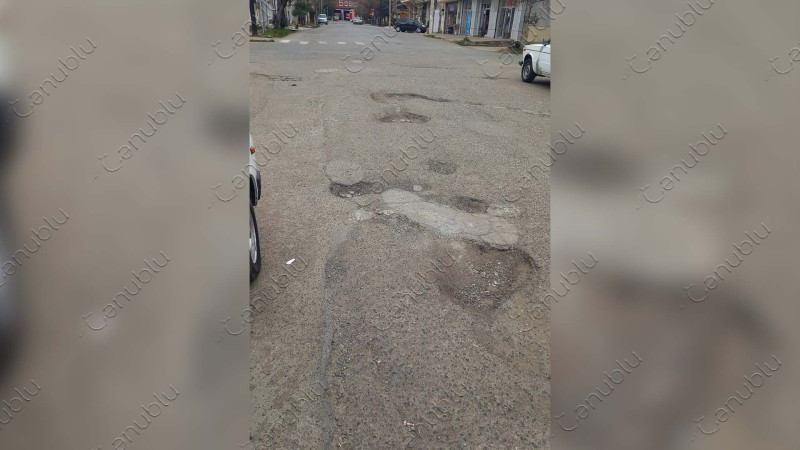 Lənkəranda sürücülər üçün baş ağrısı olan yol