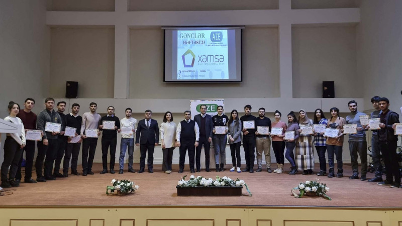 Cəlilabadda gənclər “Xəmsə” milli intellektual oyununda iştirak ediblər