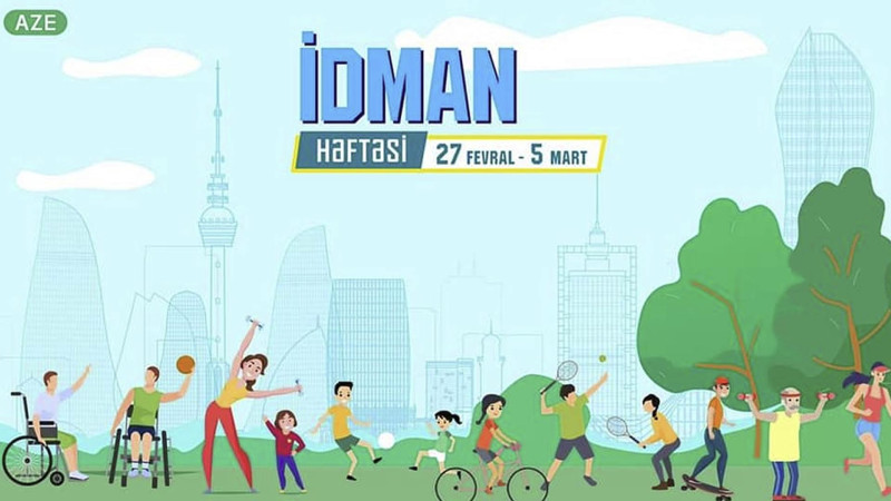 Lənkəranda 5 mart - Bədən Tərbiyəsi və İdman Günü münasibətilə idman tədbirləri keçirilib