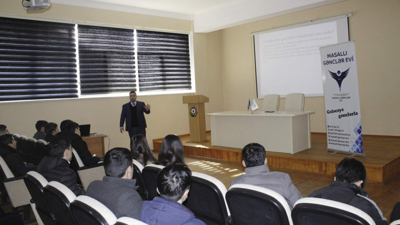 Masallıda “Gənclərin psixoloji problemlərinin yaranmasına cəmiyyətin təsiri” adlı seminar keçirilib