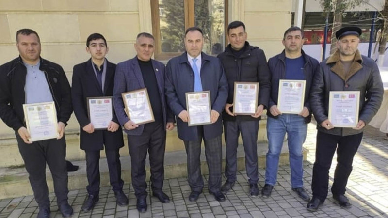 Cəlilabad: Türkiyəyə dəstək aksiyası keçirən bir qrup şəxs Fəxri Fərmanla təltif olunub