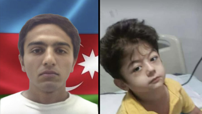 Şəhidimizin yeganə övladı atasına qovuşdu