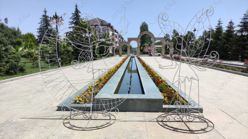 Masallı şəhərinin ən böyük parklarından biri: Heydər Əliyev parkı