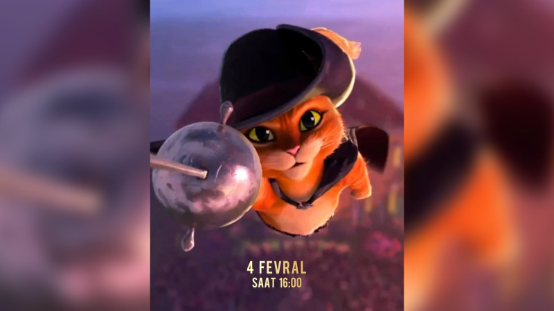 Lənkəranda “Çəkməli pişik: Son arzu” cizgi filmi nümayiş olunacaq