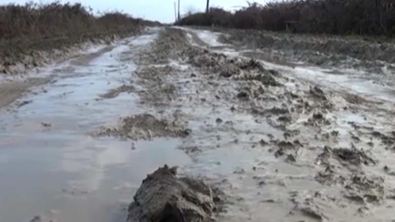 Mololon kənd camaatının yol problemi