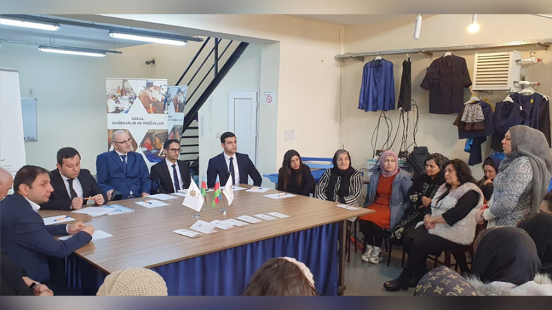 Masallıda sağlamlıq imkanları məhdud olan sahibkarlarla görüş keçirilib