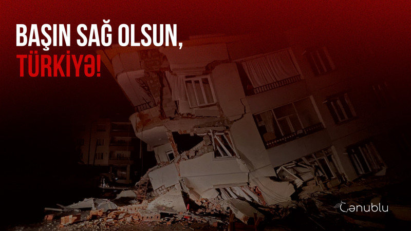 Türkiyədə güclü zəlzələ baş verib
