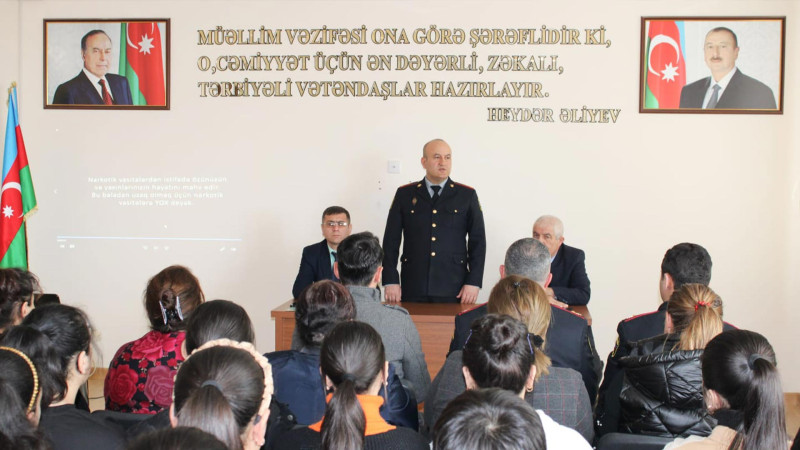 Lənkəranda “Gənc nəsli narkomaniyadan qoruyaq!” adlı tədbir baş tutub