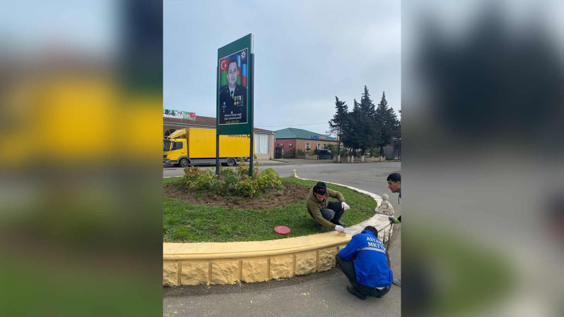 Astara rayonunda abadlıq işləri davam edir