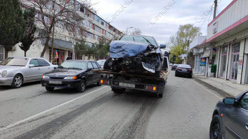 Lənkəranın mərkəzində qəza baş verib