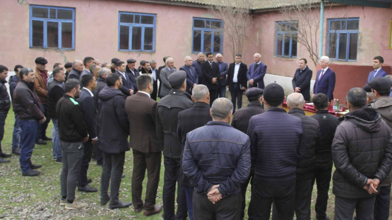 Cəlilabad icra başçısı Mədətli kənd sakinləri ilə görüşüb