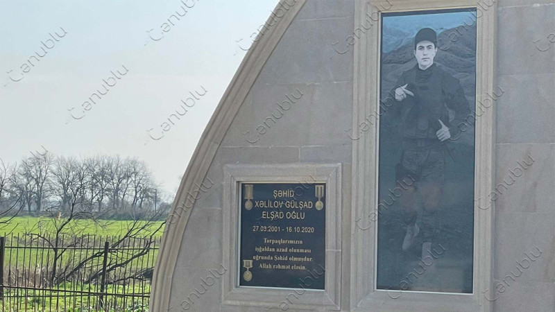 Masallının Kürdəbazlı kəndində şəhid Gülşad Xəlilovun xatirəsinə bulaq inşa olunur