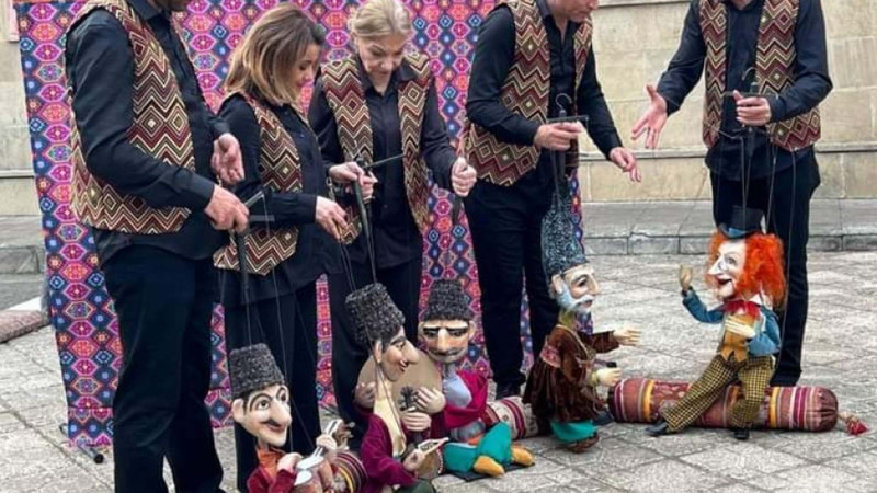 Azərbaycan Dövlət Kukla Teatrı Lənkəranda olub