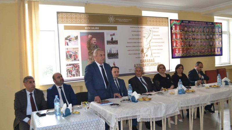 Masallıda “Qəhrəman təhsil işçiləri” adlı kitabın təqdimatı baş tutub