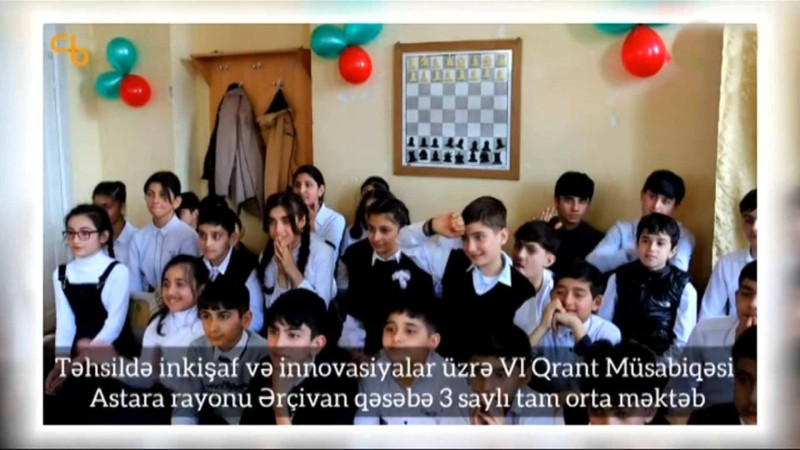 AstaraSat layihəsi çərçivəsində fəal iştirak edən şagirdlərə sertifikatlar verilib