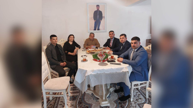 Bayramda şəhid ailəsi unudulmayıb