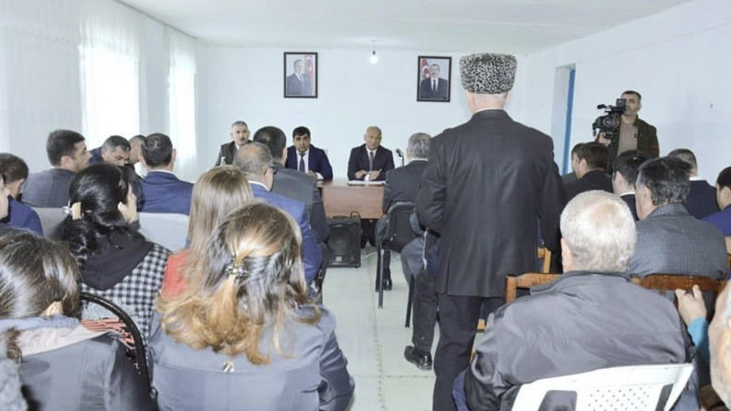 Masallıda sakinlərlə görüş keçirilib