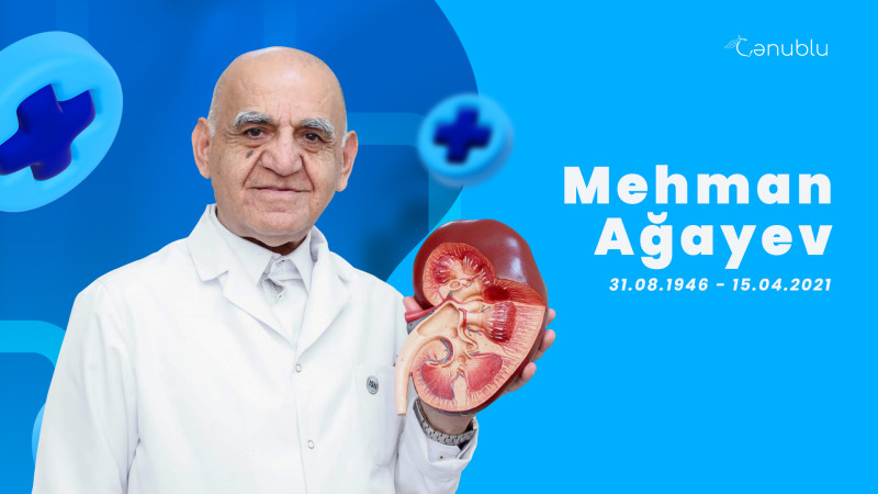 Yaxın Şərqdə ilk böyrəkköçürmə əməliyyatında iştirak edən həkim Mehman Ağayev