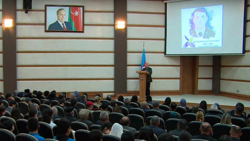 Lənkəranda “Zəfərimizin qəhrəmanı kitabının təqdimat mərasimi baş tutub