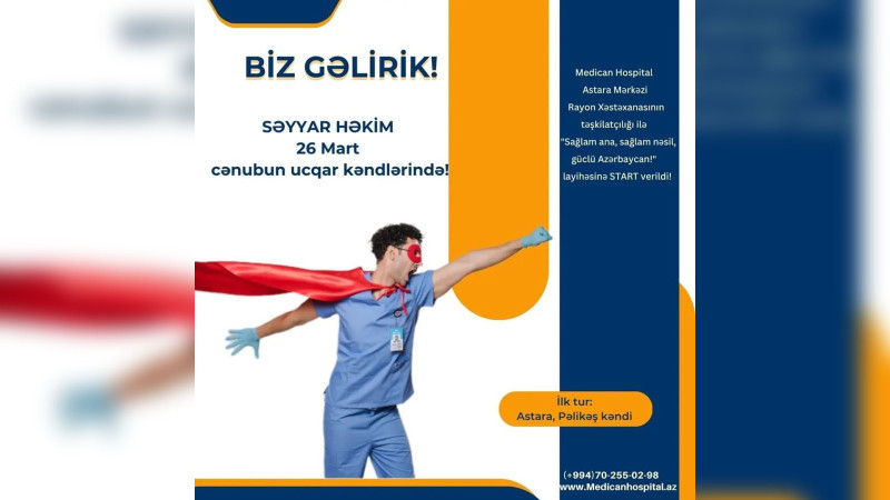 Astarada Sağlam ana, sağlam nəsil, güclü Azərbaycan! layihəsi start götürür