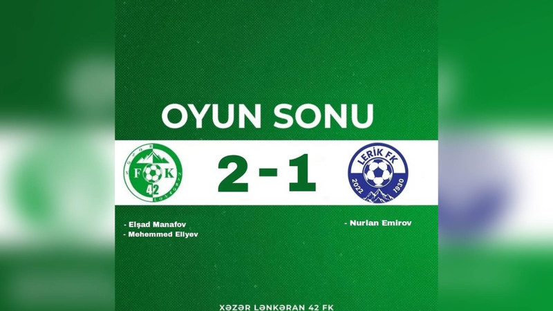 “Xəzər Lənkəran 42” liderliyini möhkəmlədib