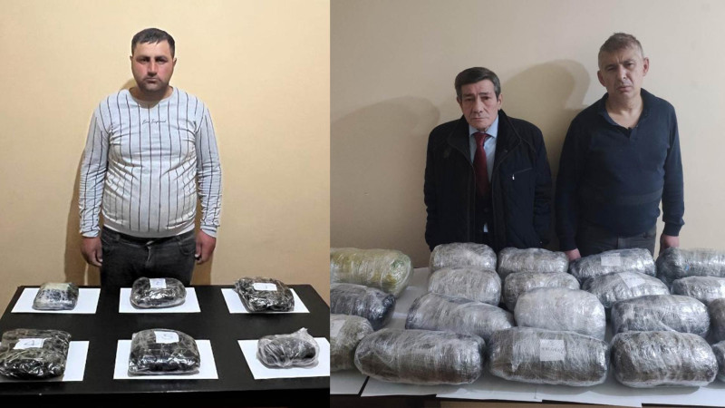 Sərhəddən narkotik keçirmə cəhdi baş tutub