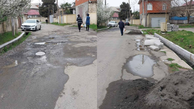 Lənkəranın mərkəzi küçəsinin bordürləri yenilənir