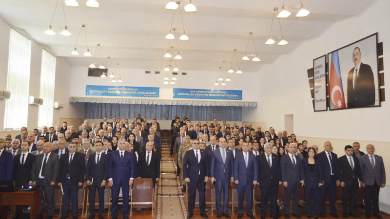 Astarada Heydər Əliyevin 100 illiyi ilə bağlı konfrans keçirilib