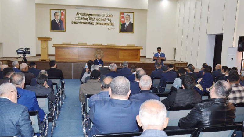 Təsərrüfat suyunun səmərəli istifadəsi ilə bağlı müşavirə keçirilib