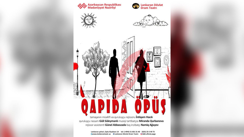 Lənkəranda “Qapıda öpüş” tamaşası nümayiş olunacaq