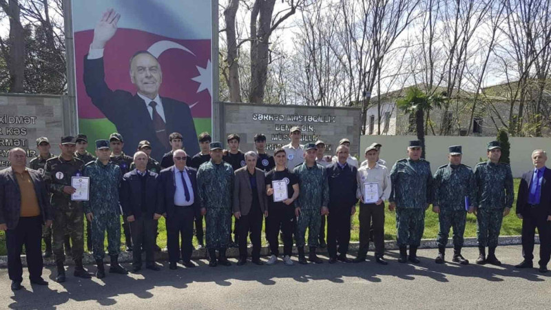 “Sərhəd hərbi-idman oyununun zona birinciliyi sona çatıb