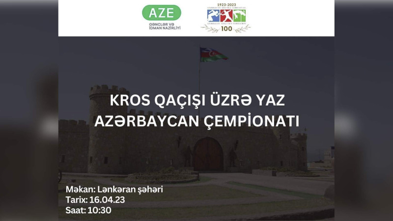Lənkəranda kros qaçışı üzrə ölkə çempionatı keçiriləcək