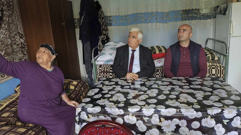 Lənkəranda şəhid ailəsi ziyarət edilib