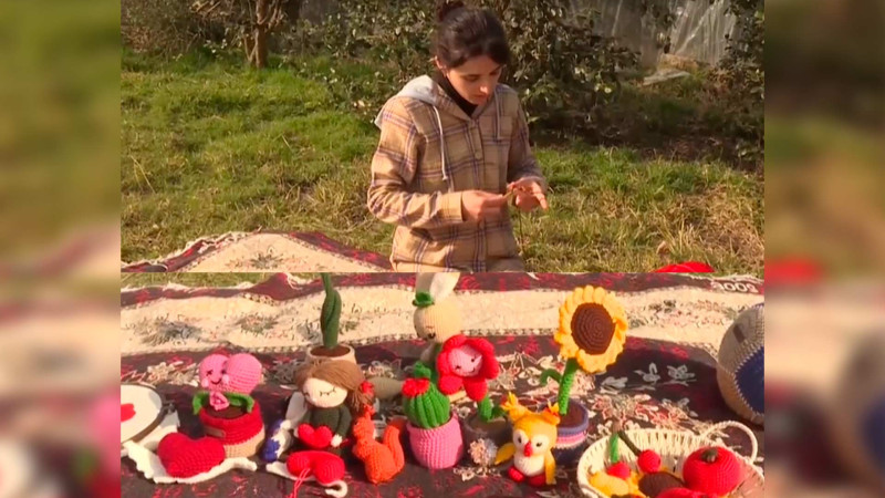 Amiqurumi sənəti ilə məşğul olan Gülay Fərzullayevanı tanıyaq