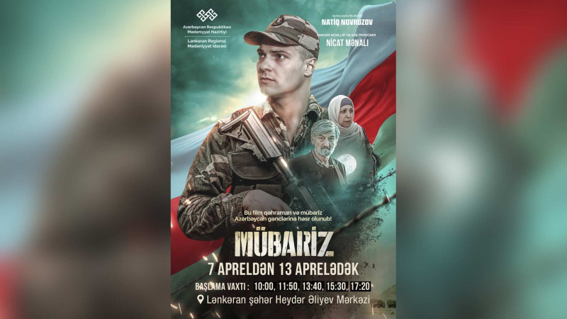 Lənkəranda “Mübariz” filminin nümayişi baş tutacaq