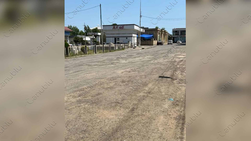 Sakindən irad: Hənifə Abdullayev küçəsində avtomobil idarə etmək mümkün deyil