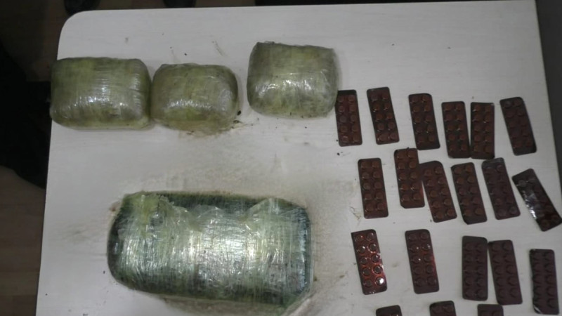 Cəlilabadda iki nəfərdən 7 kiloqramdan artıq narkotik vasitə aşkarlanıb