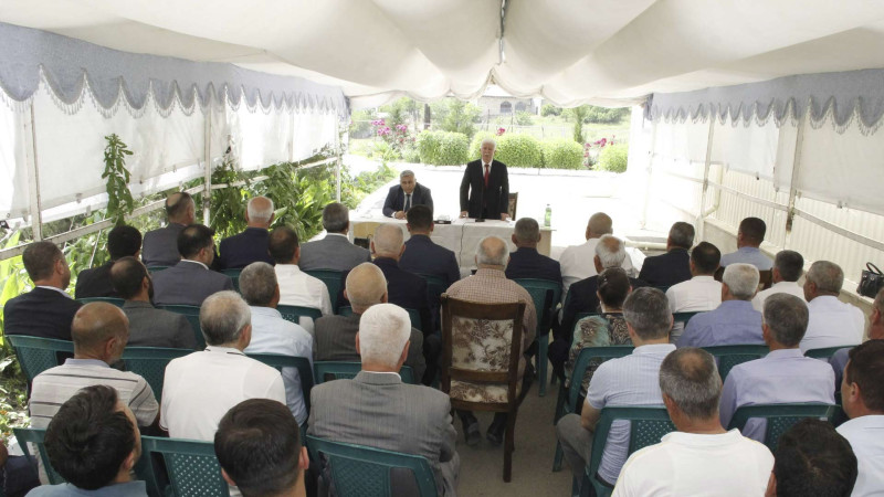 Rafiq Cəlilov Əliabad kənd sakinləri ilə görüşüb