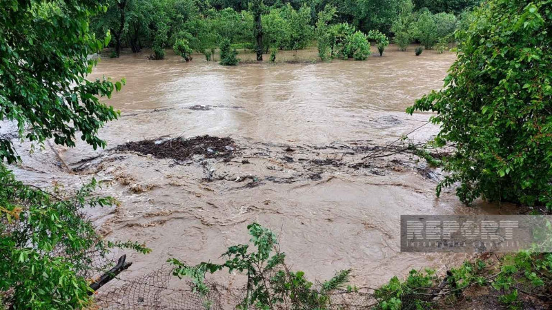 Aramsız yağan yağışlar bir sıra fəsadlar yaradıb