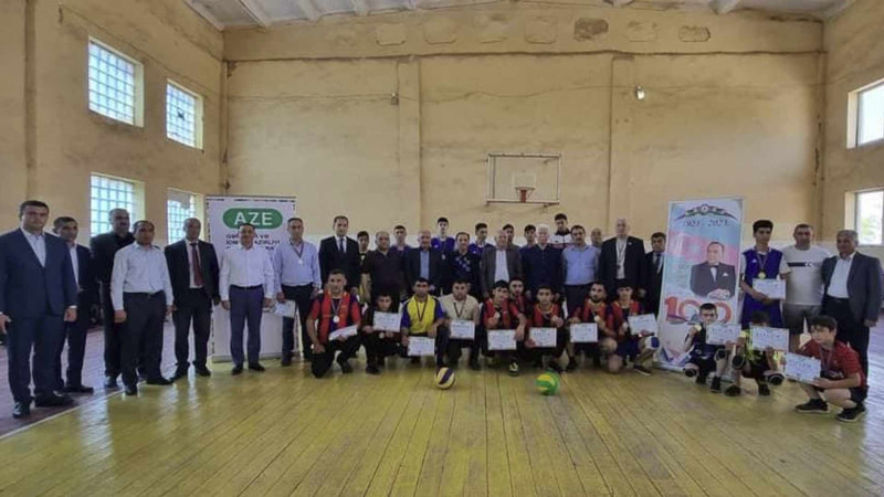 Cəlilabadda voleybol çempionatı keçirilib