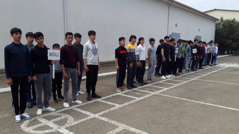 “Gənc xilasedici və yanğınsöndürən” X ümumrespublika yarışlarının zona birinciliyi keçirilib